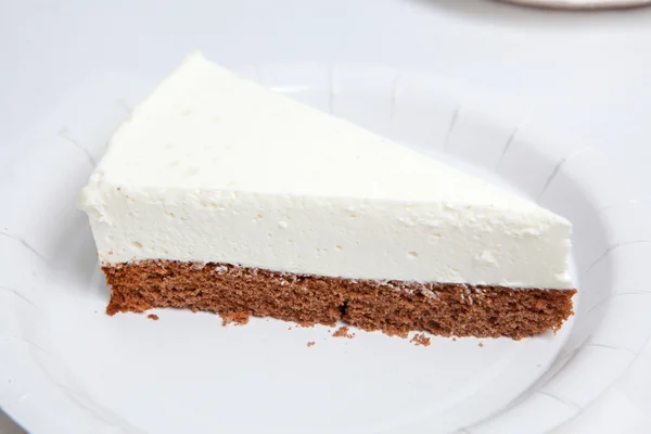 Cheesecake, vários tipos de sorvete e sobremesa — Fotografia de Stock