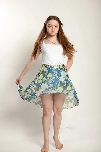 Young Girl Fashion Model Royalty Free Stock Photos