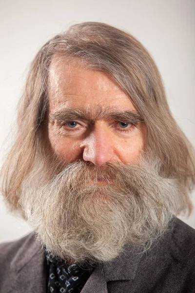 Senior Alt Ältere Menschen Gesicht Menschen Lächelnd Reif Person Alter — Stockfoto
