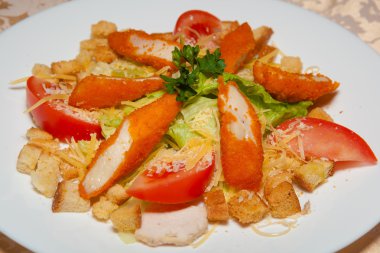 meze, salata, ana yemek