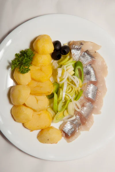 Voorgerecht, salade, lekker eten, eetlust — Stockfoto