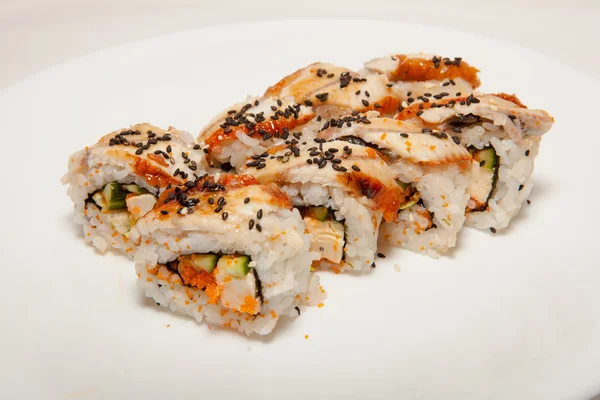 Sushi, different kinds of sushi — Stock Photo, Image