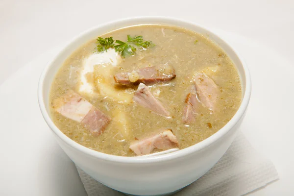 Суп, вкусная еда, аппетит — стоковое фото