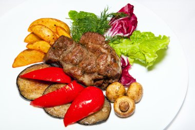 Güzel tasarım yemek, pişirme sanat Exclusive