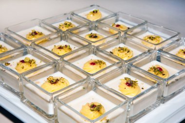 Pasta, tatlı, mus, kek, açık büfe