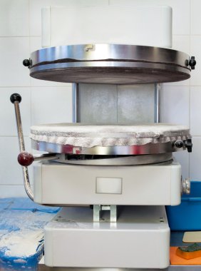 Basın akış şeması pizza, pizza fırını, pizza, pizza, pizza, mutfak eşyaları, bölümü mutfak, mutfak ünitesi, Yardımcısı akış şeması pizza yapmak için bir araç üretimi için bir aygıt