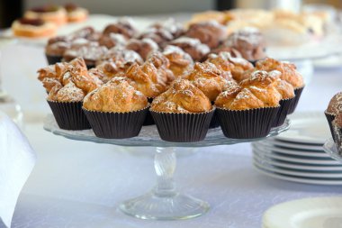 Açık büfe Resepsiyon, tatlı