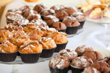 Açık büfe Resepsiyon, tatlı