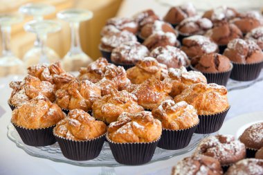 Açık büfe Resepsiyon, tatlı