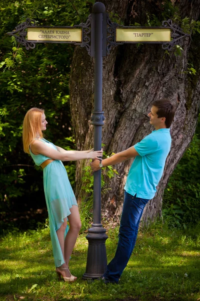 Liefdesverhaal, Romeo en Julia — Stockfoto