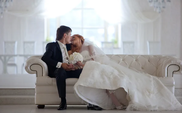 Boda, novia y novio, amor — Foto de Stock