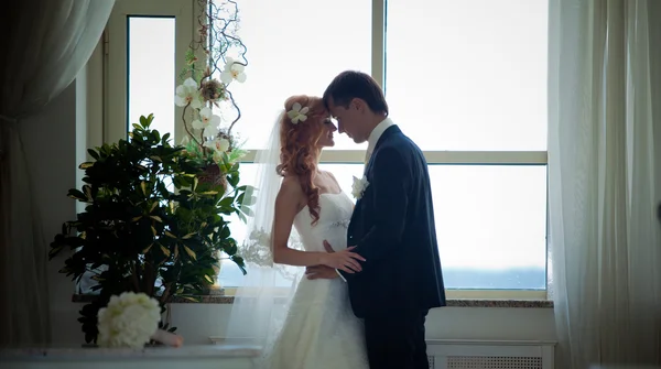Hochzeit, Braut und Bräutigam, Liebe — Stockfoto