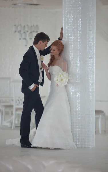 Hochzeit, Braut und Bräutigam, Liebe — Stockfoto