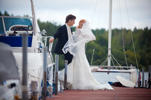 Nozze, sposa e sposo, amore — Foto Stock