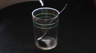 cam, sıcak su yığınları