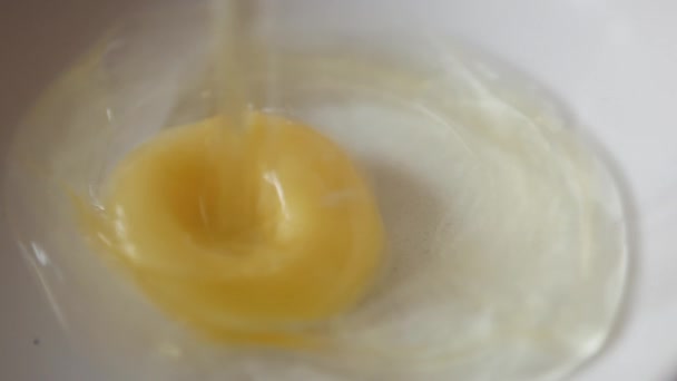 Яйцо, яичница — стоковое видео