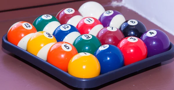 Billiard labdák, szabadidő, sport játék, board, játék, hobbi, pihenés, munka, játék, labda, labdák, biliárd "amerikai"gre után — Stock Fotó