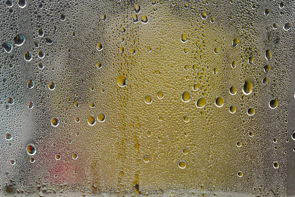Condensation Form Drops Glass — Stock Photo, Image