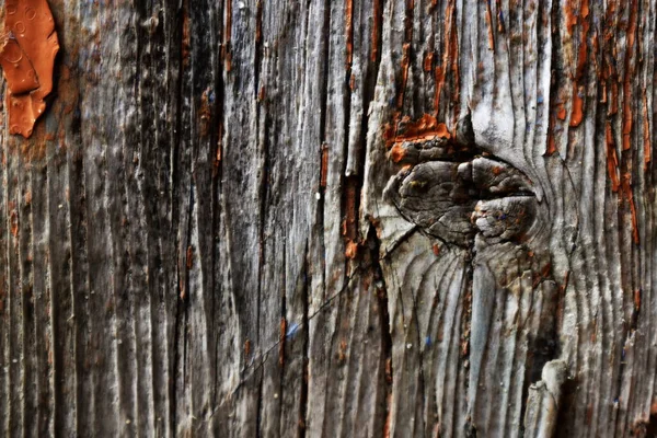 Farba Starej Drewnianej Ścianie — Zdjęcie stockowe