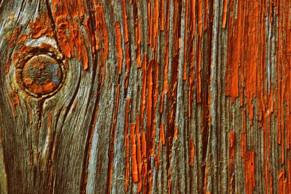 古い木の壁に絵を描き — ストック写真