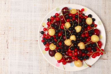 Karışık meyveli kase