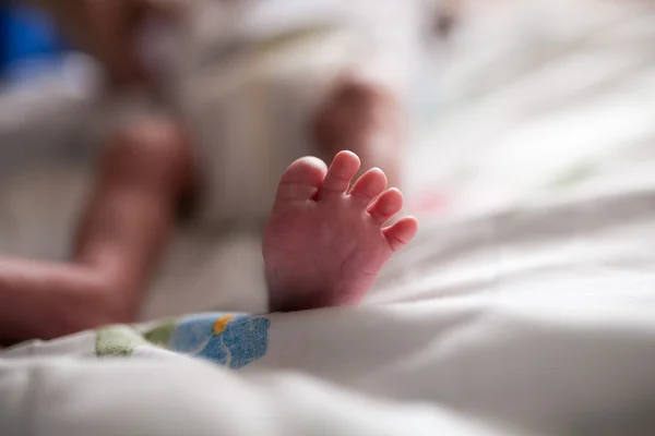 Lilla baby foot — Stockfoto