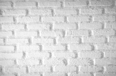 Beyaz tuğla duvar arkaplanı