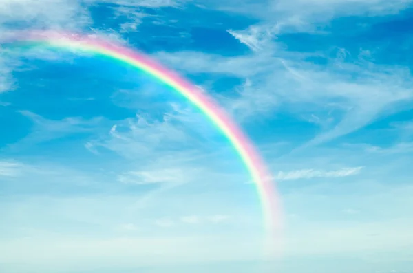 Beautiful Rainbow Sky — Stock Photo, Image