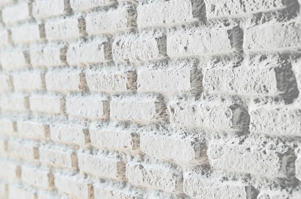 Fondo de pared de ladrillo blanco — Foto de Stock