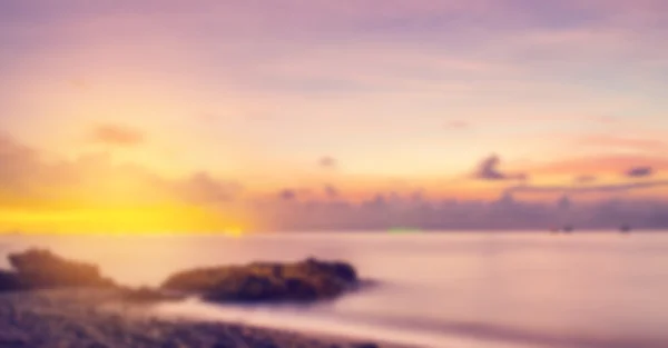 Blurred sea sunrise background — Stock Photo, Image