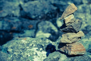 Zen stone rock alanda filtre ile