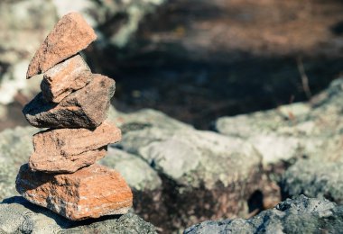 Zen stone rock alanda filtre ile