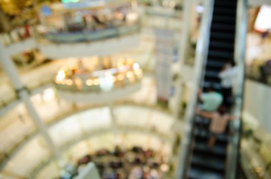 Bulanık alışveriş alışveriş arka plan