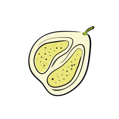 Pomelo meyve düz vektör çizimi. Taze tropikal meyve dilimleri. İzole edilmiş. Sağlıklı yemek menüsü, set ve tasarım öğeleri için tipografi içeren yaratıcı bir klipti. karala.