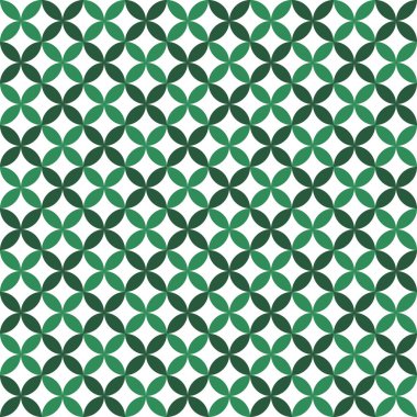 Yeşil desenli yaprak geometrisi konsept tasarım için. Bahar ağacı çizimi. Zarif beyaz arka plan. Vektör grafik kapağı.
