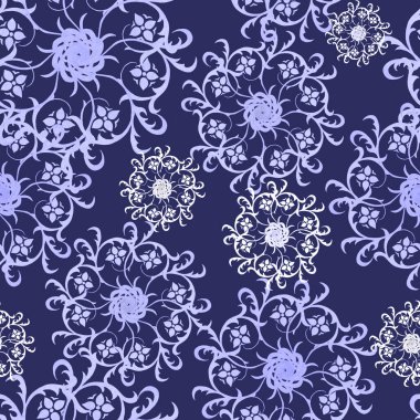 Soyut yuvarlak elementlerle, kusursuz, yaratıcı suluboya desen. Çağdaş sanat. Herhangi bir tasarım için tek renkli doku. 