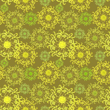 Soyut yuvarlak elementlerle, kusursuz, yaratıcı suluboya desen. Çağdaş sanat. Herhangi bir tasarım için renkli doku. 