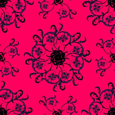 Soyut yuvarlak elementlerle, kusursuz, yaratıcı suluboya desen. Çağdaş sanat. Herhangi bir tasarım için renkli doku. 