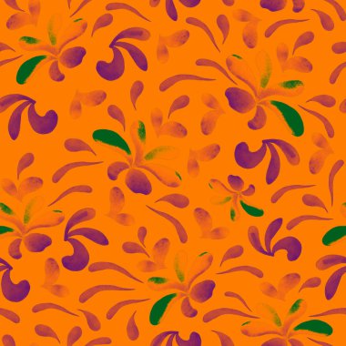 Güzel, parlak soyut elementlerle, yaratıcı, kusursuz bir desen. Her türlü tasarım için renkli bir doku. Suluboya soyut arkaplan. Çağdaş sanat. Moda modern tarzı.