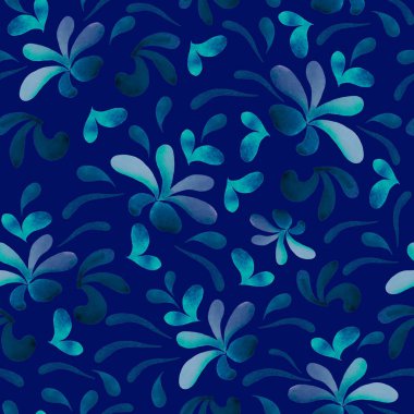 Güzel, parlak soyut elementlerle, yaratıcı, kusursuz bir desen. Her türlü tasarım için renkli bir doku. Suluboya soyut arkaplan. Çağdaş sanat. Moda modern tarzı.