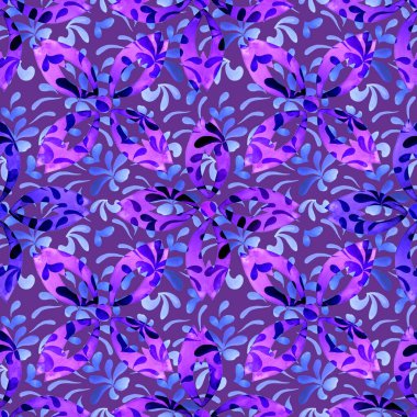 Güzel, parlak soyut elementlerle, yaratıcı, kusursuz bir desen. Her türlü tasarım için renkli bir doku. Suluboya soyut arkaplan. Çağdaş sanat. Moda modern tarzı.