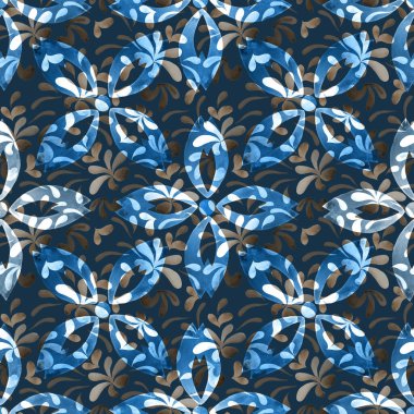 Güzel, parlak soyut elementlerle, yaratıcı, kusursuz bir desen. Her türlü tasarım için renkli bir doku. Suluboya soyut arkaplan. Çağdaş sanat. Moda modern tarzı.