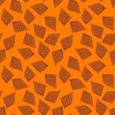 Soyut geometrik şekilli, dikişsiz suluboya desen. Trapezyumlar. Her türlü tasarım için renkli bir doku. Grafik olarak soyut bir arkaplan. Çağdaş sanat. 