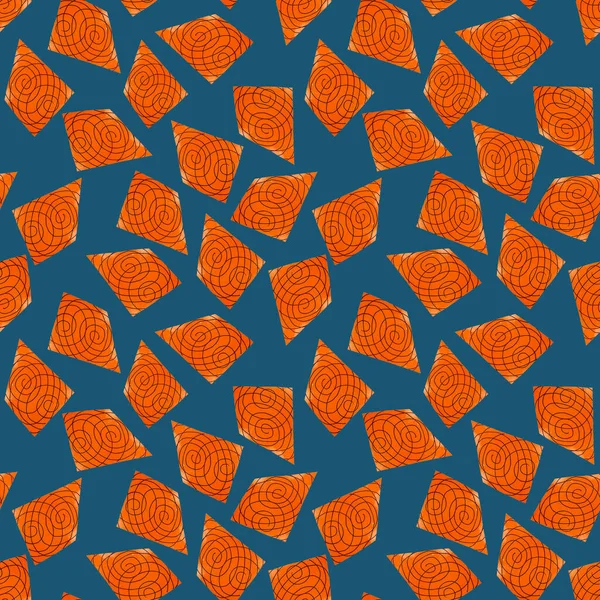 Aquarel Naadloos Patroon Met Abstracte Geometrische Vormen Trapeziums Kleurrijke Textuur — Stockfoto
