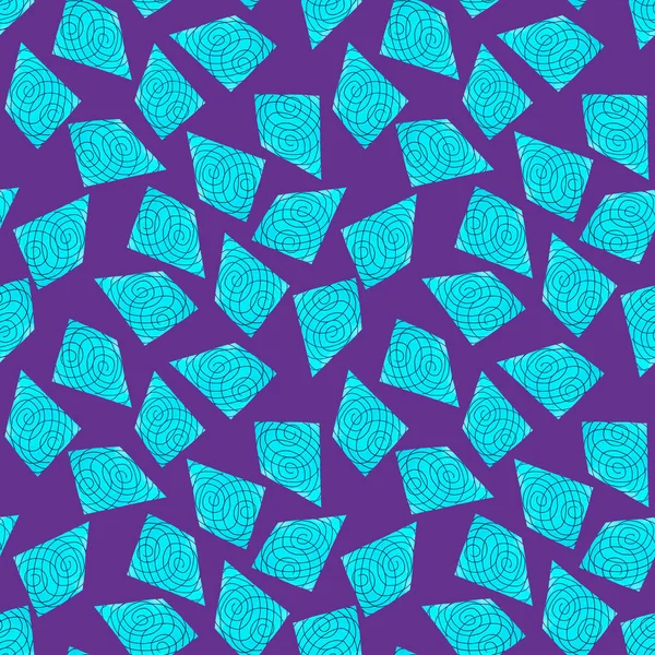 Patrón Sin Costura Acuarela Con Formas Geométricas Abstractas Trapecios Textura —  Fotos de Stock