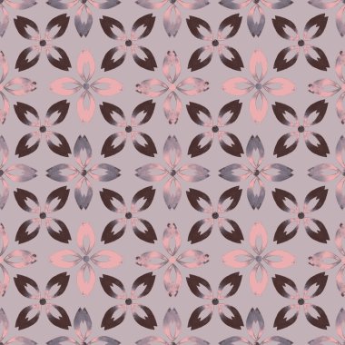 Güzel soyut elementleri olan yaratıcı, kusursuz bir desen. Her türlü tasarım için tek renkli dokular. Suluboya soyut arkaplan. Çağdaş sanat. Moda modern tarzı.