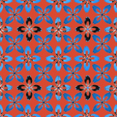 Güzel, parlak soyut elementlerle, yaratıcı, kusursuz bir desen. Her türlü tasarım için renkli bir doku. Suluboya soyut arkaplan. Çağdaş sanat. Moda modern tarzı.