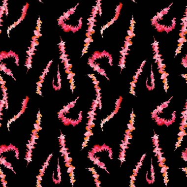 Deniz balıklarıyla suluboya desenli. Her tür tasarım için güzel hayvan baskısı.