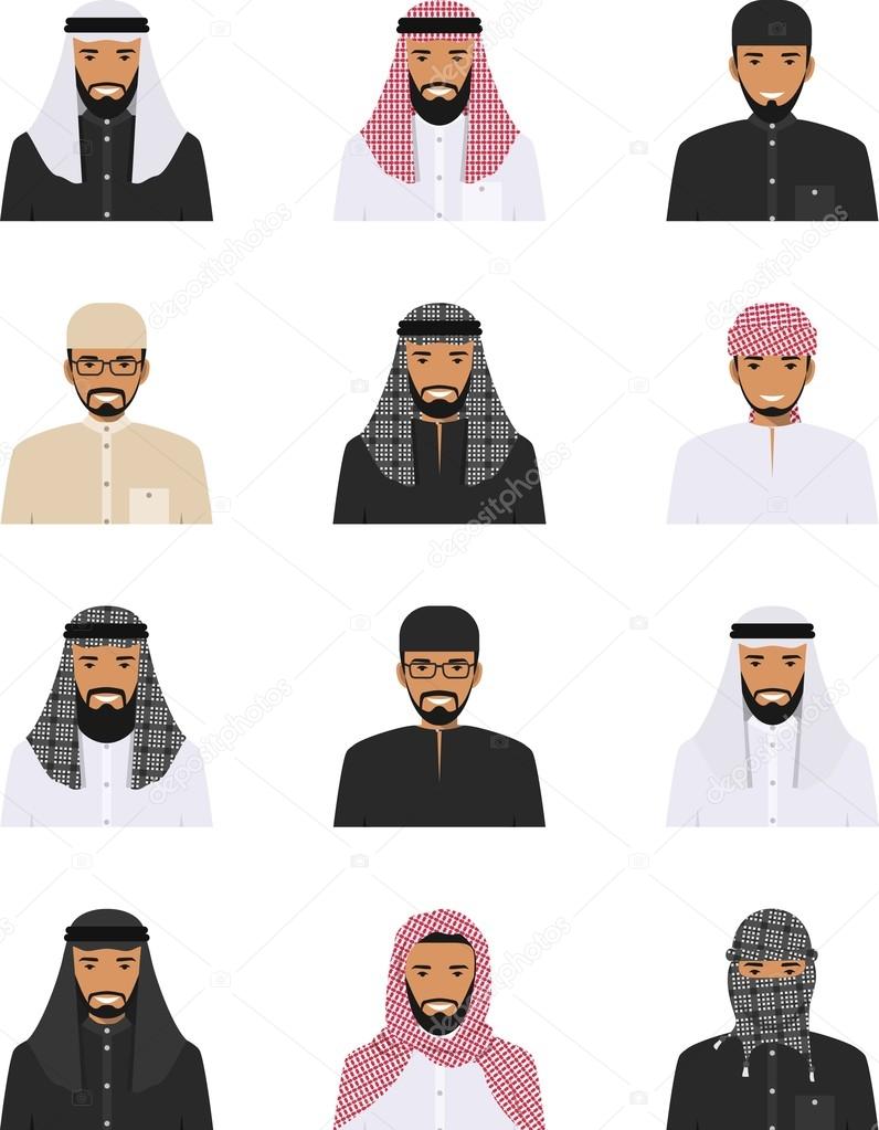 arabic people clothes