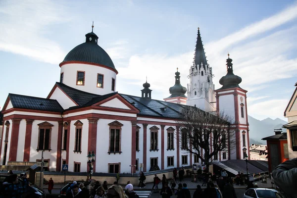 Mariazell - basilika Royaltyfria Stockfoton